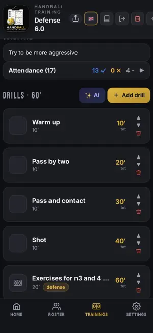 Handball Training screenshot 3