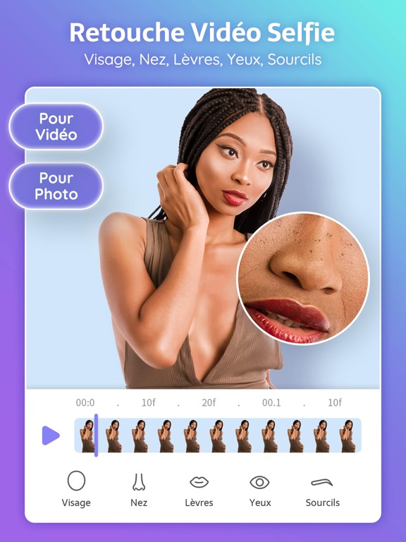 Screenshot #5 pour PrettyUp -Retouche video corps