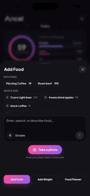 Ancel - AI Food Tracker screenshot 3