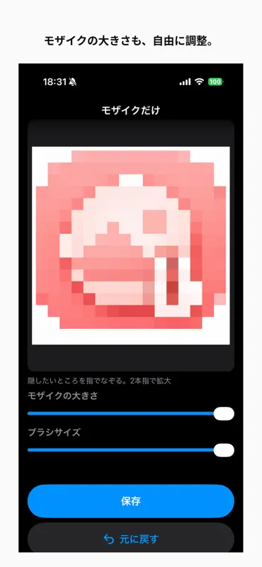 モザイクだけ screenshot 4 of 4