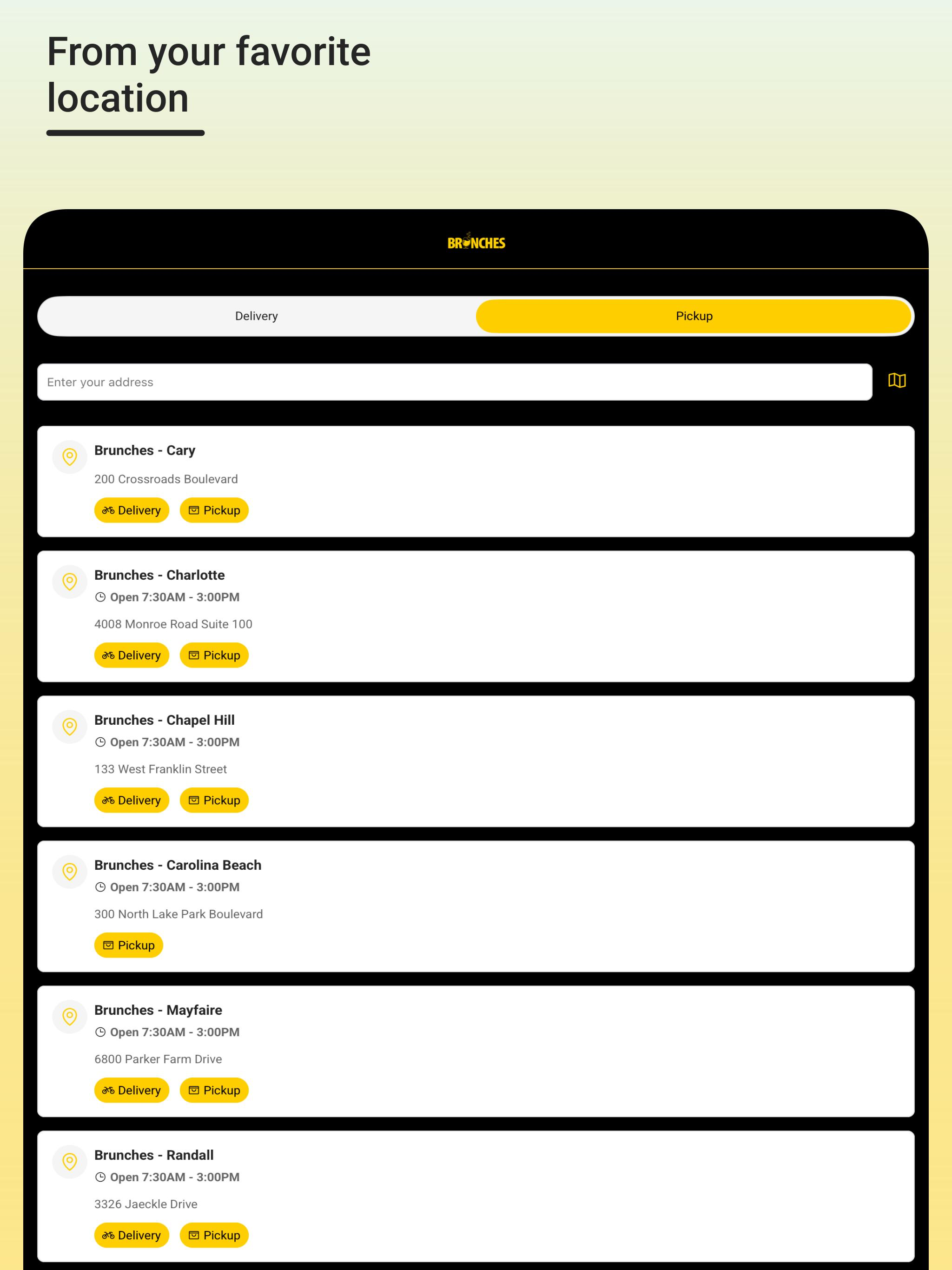 Brunches Mobile App screenshot 7