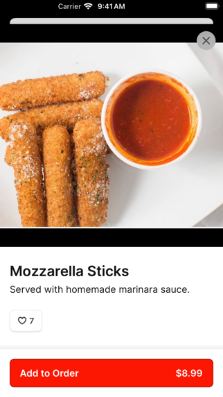 Genovas Italian Restaurant iPhone screenshot 3 - Food & Drink app