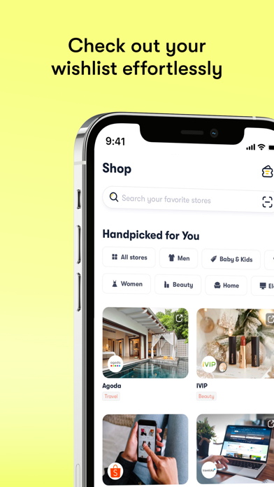 Atome ID-Shop Smart, Earn More iPhone screenshot 2
