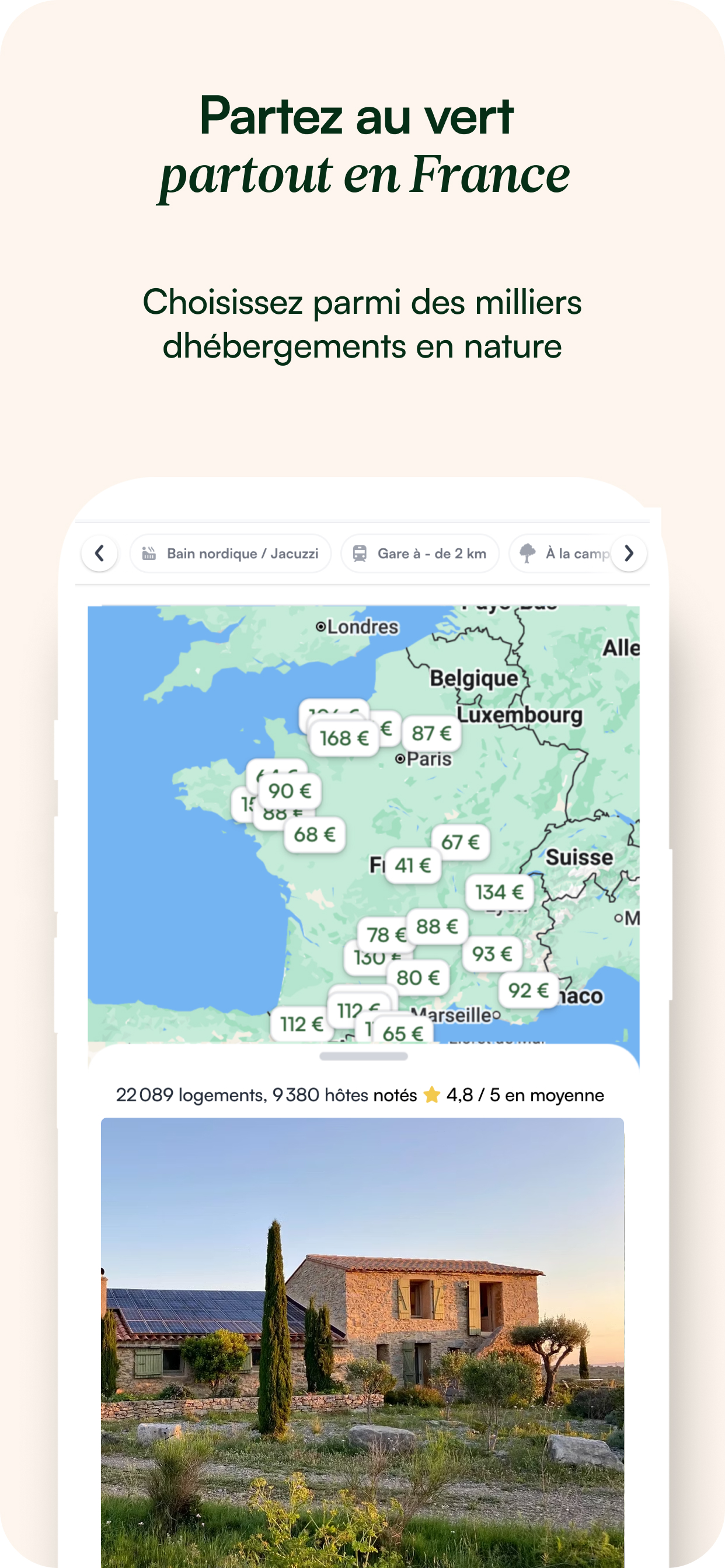 GreenGo : Voyagez local
