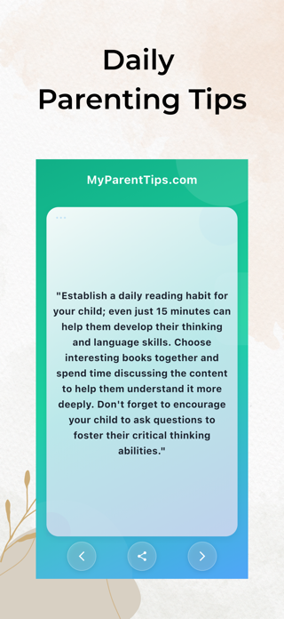 My Parent Tips Screenshot 1 of 5