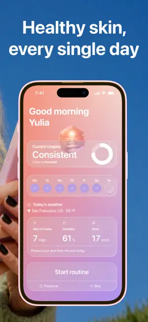YUL: Daily Skincare Routine screenshot 2