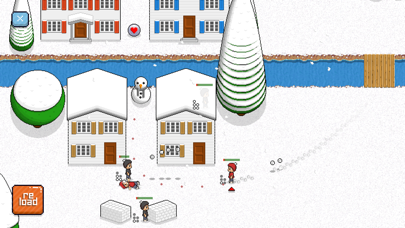 Pixel Pro Snow Fight Screenshot