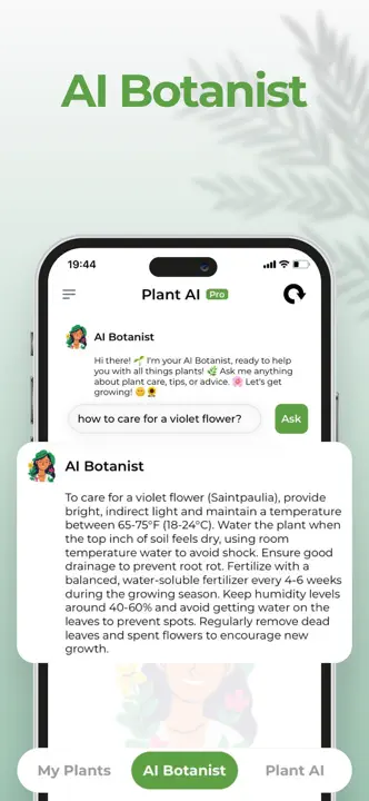 Plant AI: Screenshot 4 von 5