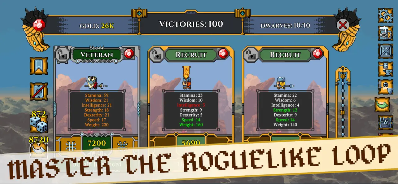 #3. Dwarves: Glory, Death and Loot (iOS) Göre: Sidekick Publishing GmbH