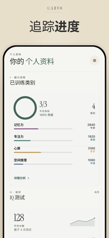 智商测试 - 思维训练 LEVO screenshot