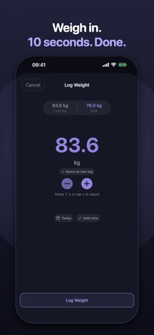 Lean - Weight Loss Tracker Screenshot 4 of 7