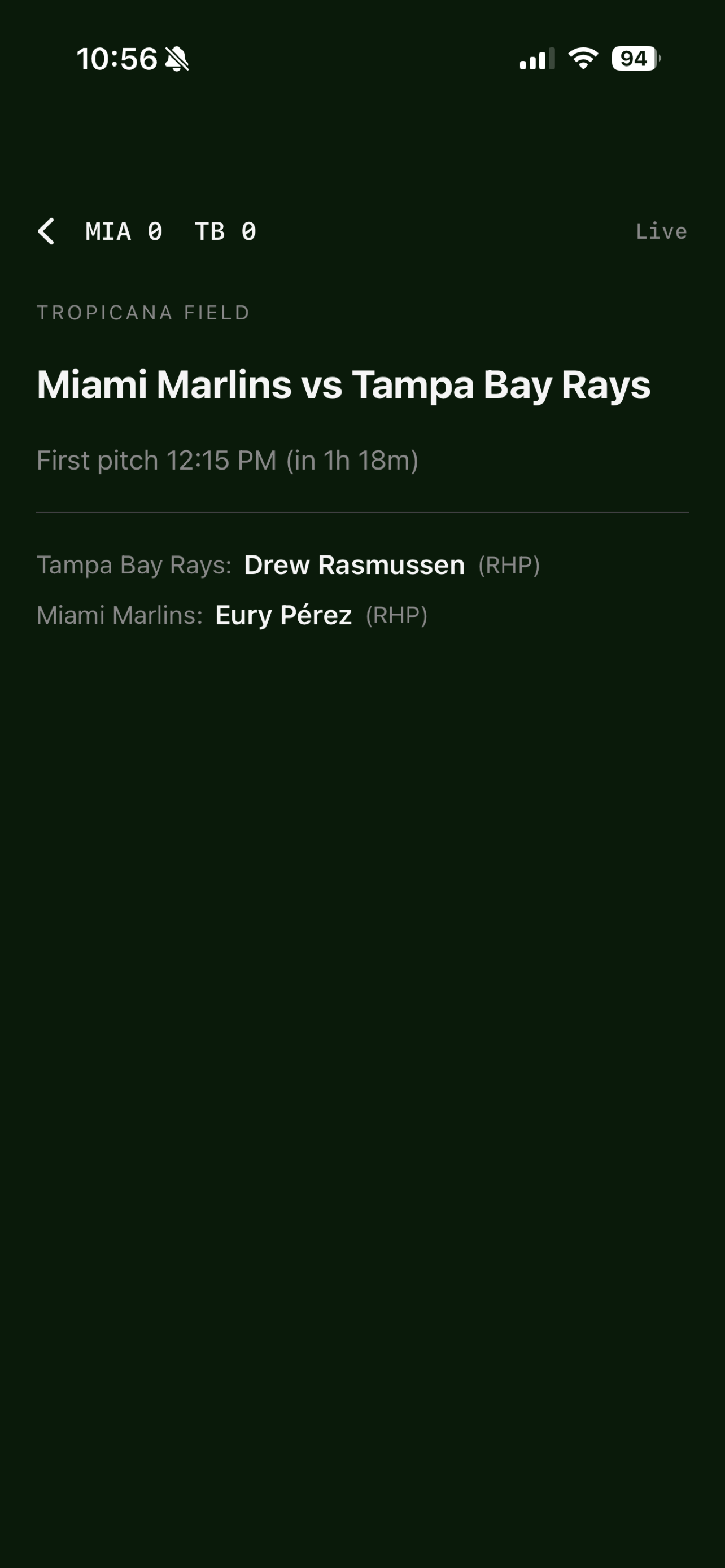 Ballpark Matchups screenshot 4
