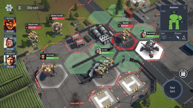 Concern: Mech Tactics screenshot-4