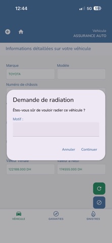 My ASK ASSURANCE screenshot