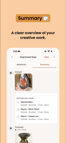 OnceClay - Ceramics Notebook Screenshot 2 of 6