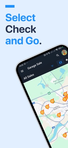 Local Garage Sales Map Finder screenshot
