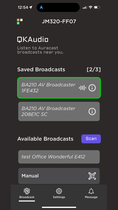 QK Connect iPhone screenshot 4 - Music app