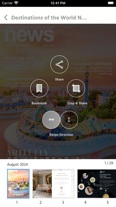 Destinations of the World News Screenshot