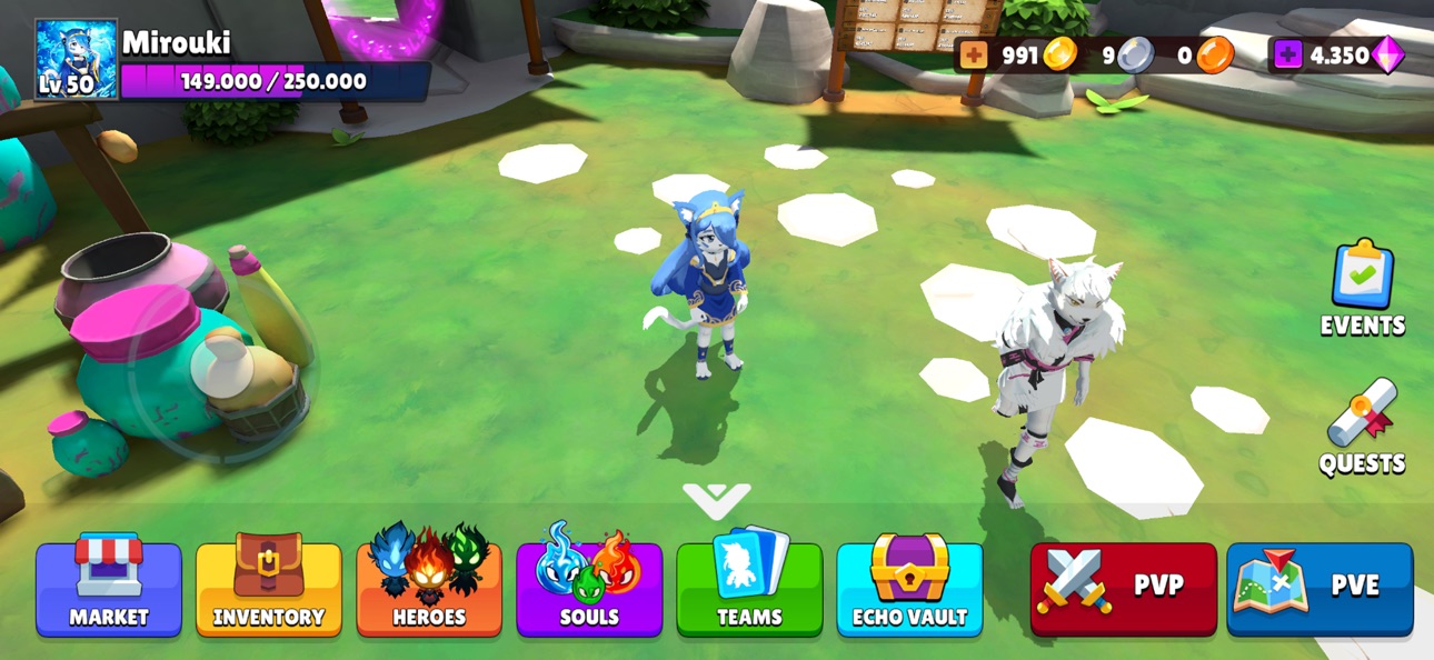 Echo of Elements Hack screenshot 3 - iOS game interface