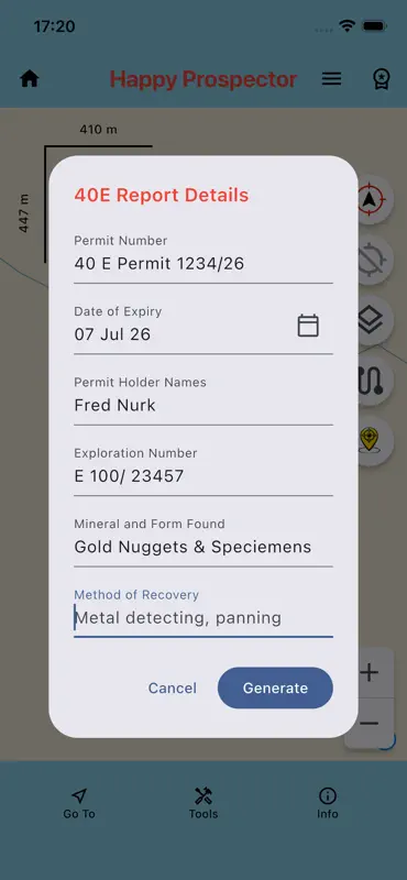 Happy Prospector: Offline Maps screenshot 6 of 9