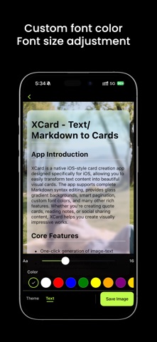 App screenshot