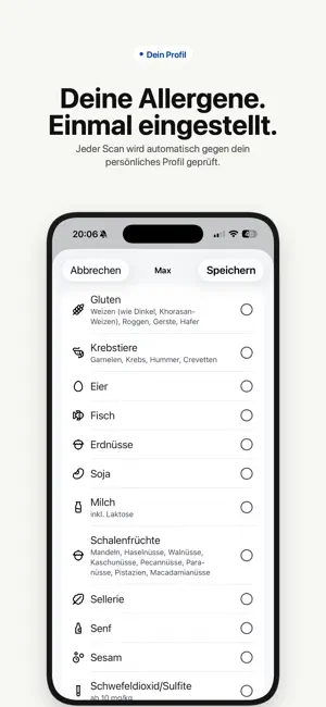 Allergie Check screenshot 3