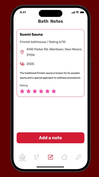 SugarBook: Baths Screenshot