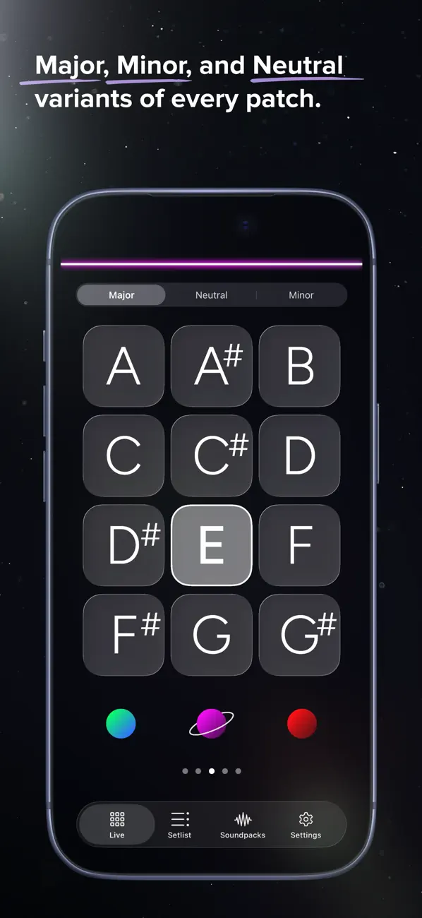 #3. AeroPads - Pads & Soundscapes (iOS) От: Aerospace Audio LLC