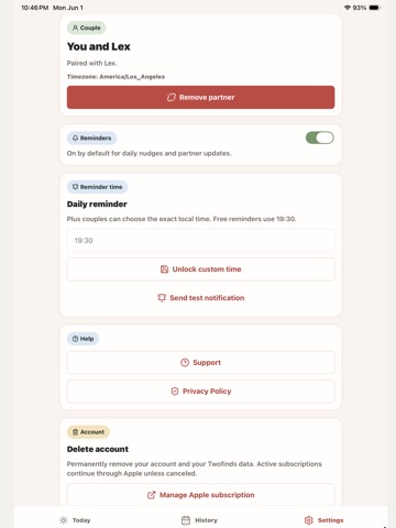 App screenshot