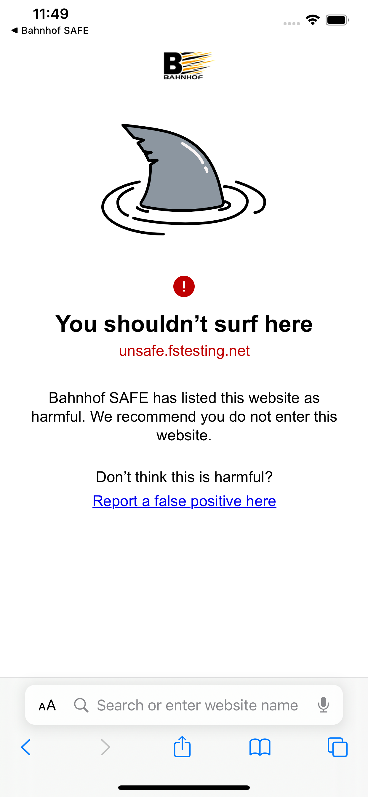 Bahnhof Safe