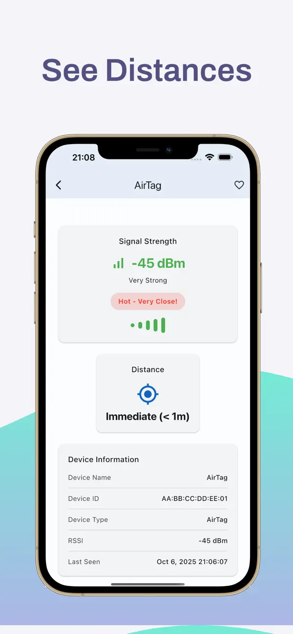 #5. Tracker Detect + (iOS) Ved: MEHMET KORDACI
