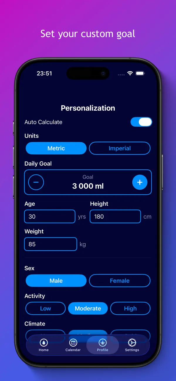 #4. WaterTotter: Water Tracker (iOS) Ved: Pavlo Antoniuk