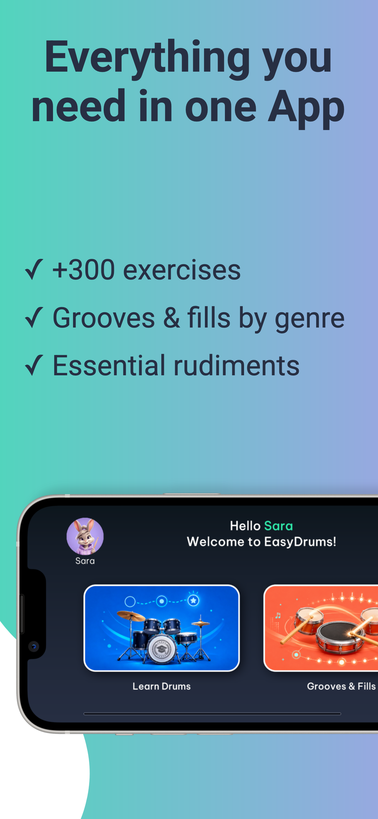 EasyDrums: Learn Drums & Beats screenshot 3