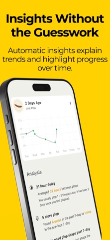 plop - poop tracker & analyzer Screenshot 3 of 6