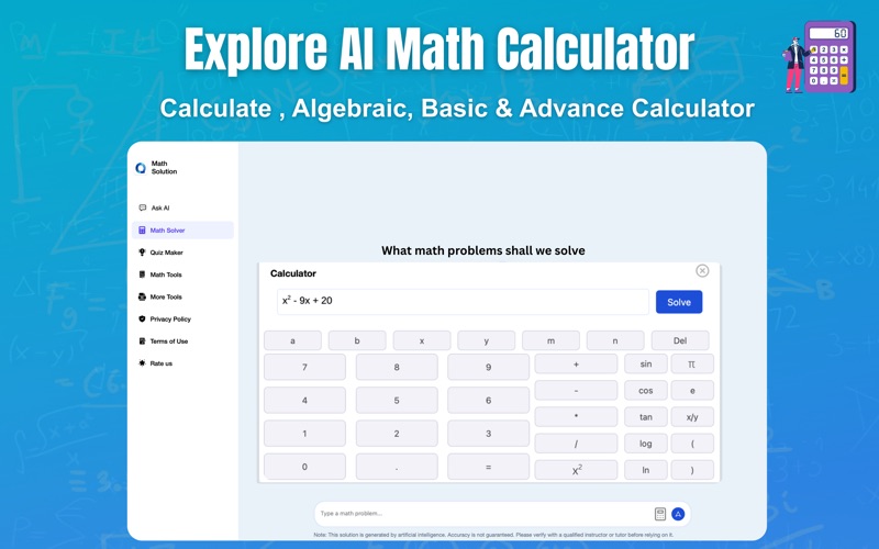 Question AI - Math Solution iPhone screenshot 3 - Education app