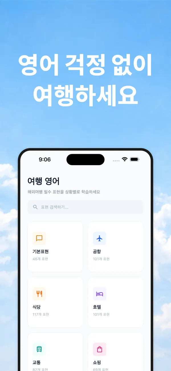 Travel English - Essential Phrases, Basic Conversation, English Conversation screenshot 1