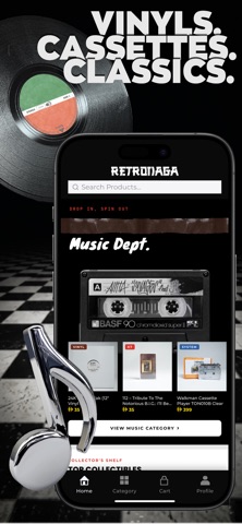 Retronaga iPhone screenshot
