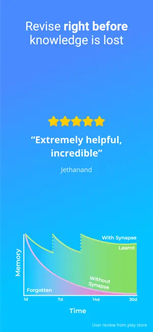 Spaced Repetition - Synapse screenshot 1
