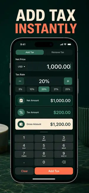 VAT Calculator: Sales Tax screenshot 1