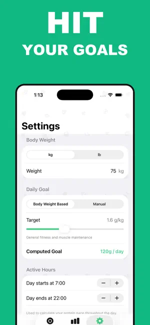 Protein Tracker: Daily Goals screenshot 4