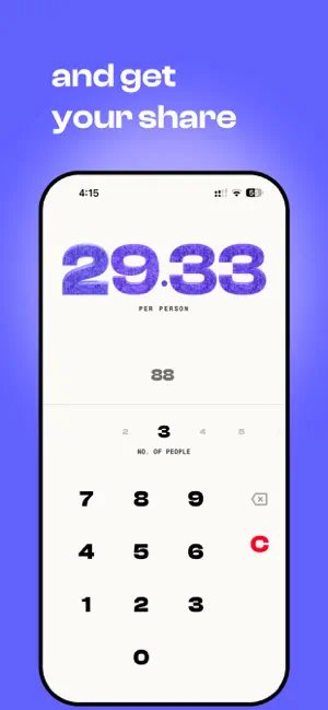 What's My Share: Split Bills screenshot 2