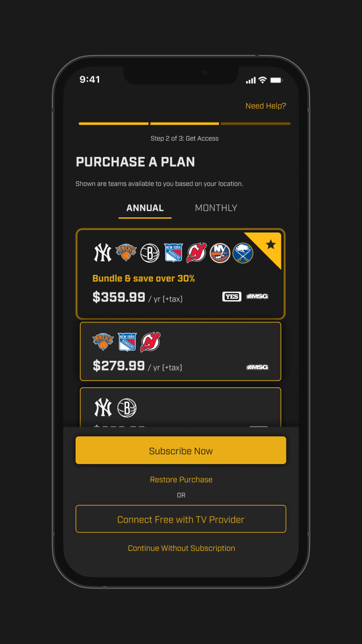 Gotham Sports screenshot 4