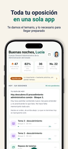 Persevera Oposiciones Screenshot 1 of 10