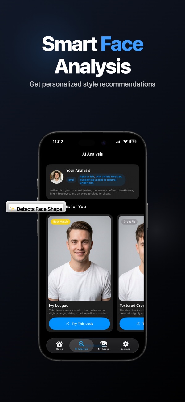 Fadeup: AI Hairstyle Try On screenshot 2
