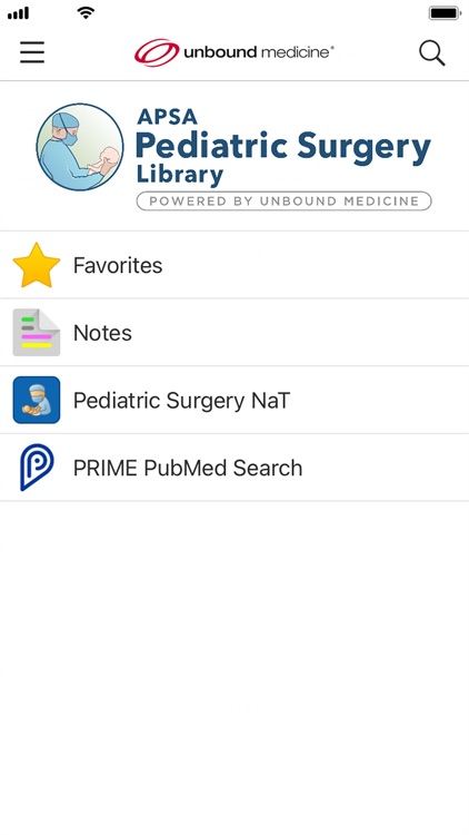 APSA Pediatric Surgery Library screenshot-3
