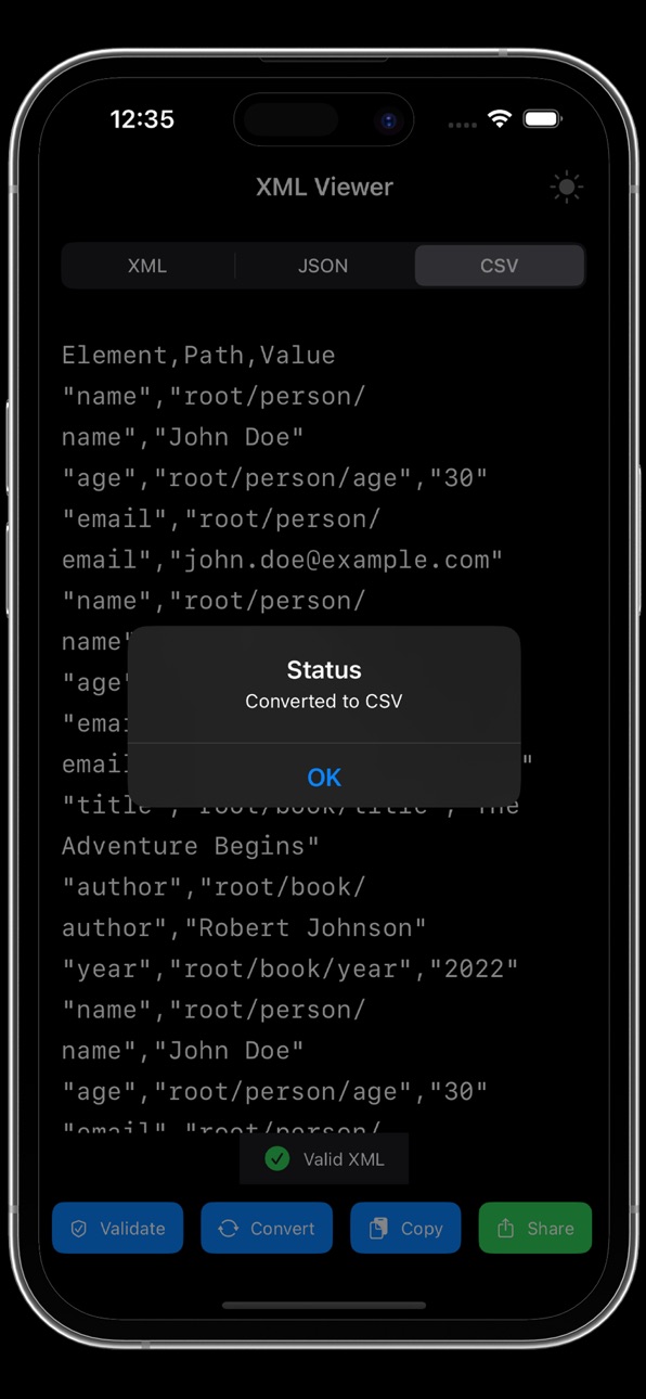 iPhone screenshot