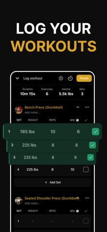 Lift, Track, Share - Atlas screenshot