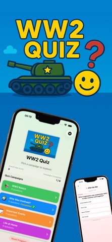 WW2 Quiz iPhone screenshot
