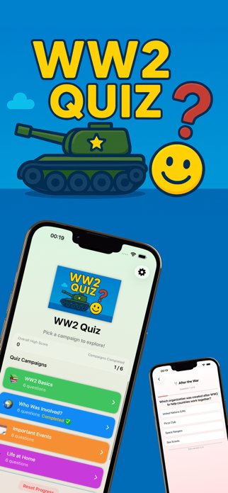 WW2 Quiz Screenshot 1 of 3
