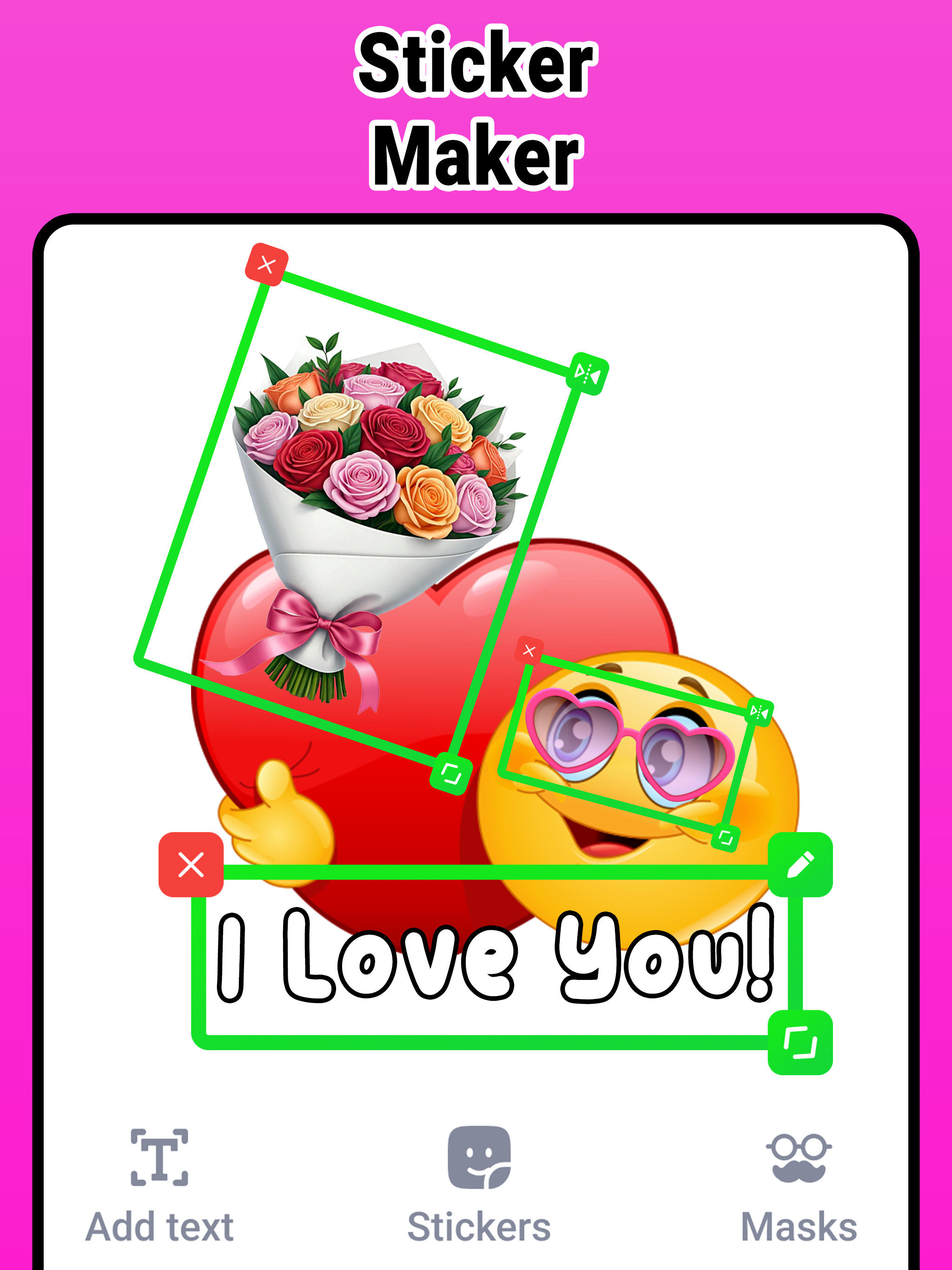 Love Stickers WASticker screenshot 13